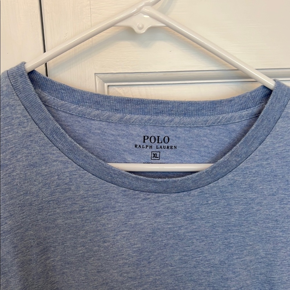 Polo by Ralph Lauren Blue Men's T-Shirt - Picture 4 of 6
